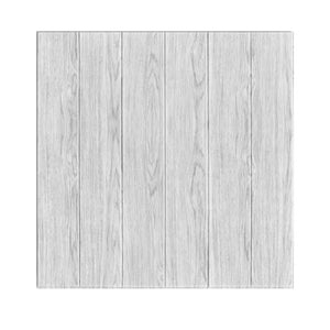 Set 10 Placi Tapet 3D, Flippy, 70 x 70 cm, Grosime 3 mm, din Rasina, Tip Placi de Lemn, Suprafata Acoperita 4.9 mp, Gri Deschis-0