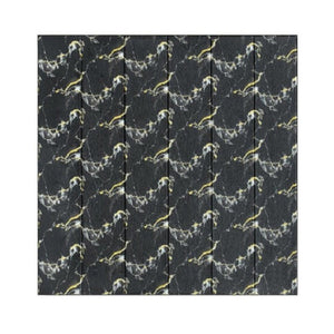 Set 10 Placi Tapet 3D, Flippy, 70 x 70 cm, Grosime 3 mm, din Rasina, Tip Placi de Lemn, Suprafata Acoperita 4.9 mp, Negru-0