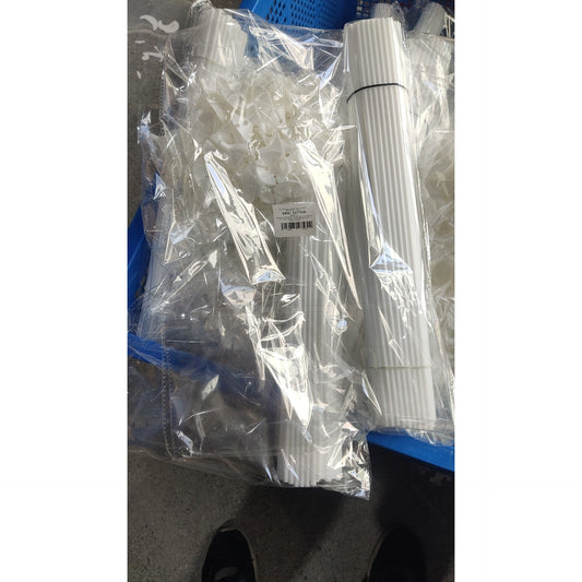 Set 100 Bete cu Rozete pentru Baloane, Flippy, Suporturi de plastic, Usor de instalat, Reutilizabil, Pentru aniversare, Nunta, Ziua de Nastere, Decorar, 40 cm, Transparente-1