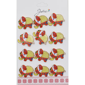 Set 12 Brose Martisor pentru Copii Elefant cu Model-0