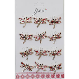 Set 12 Brose Martisor Primavara Libelula Traditional si Pietre-0