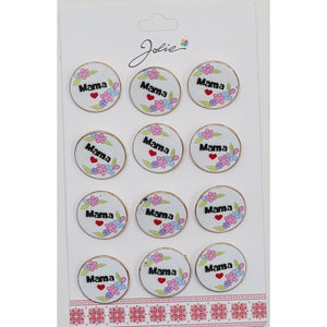 Set 12 Brose Martisor Primavara Mama cu Inima-0