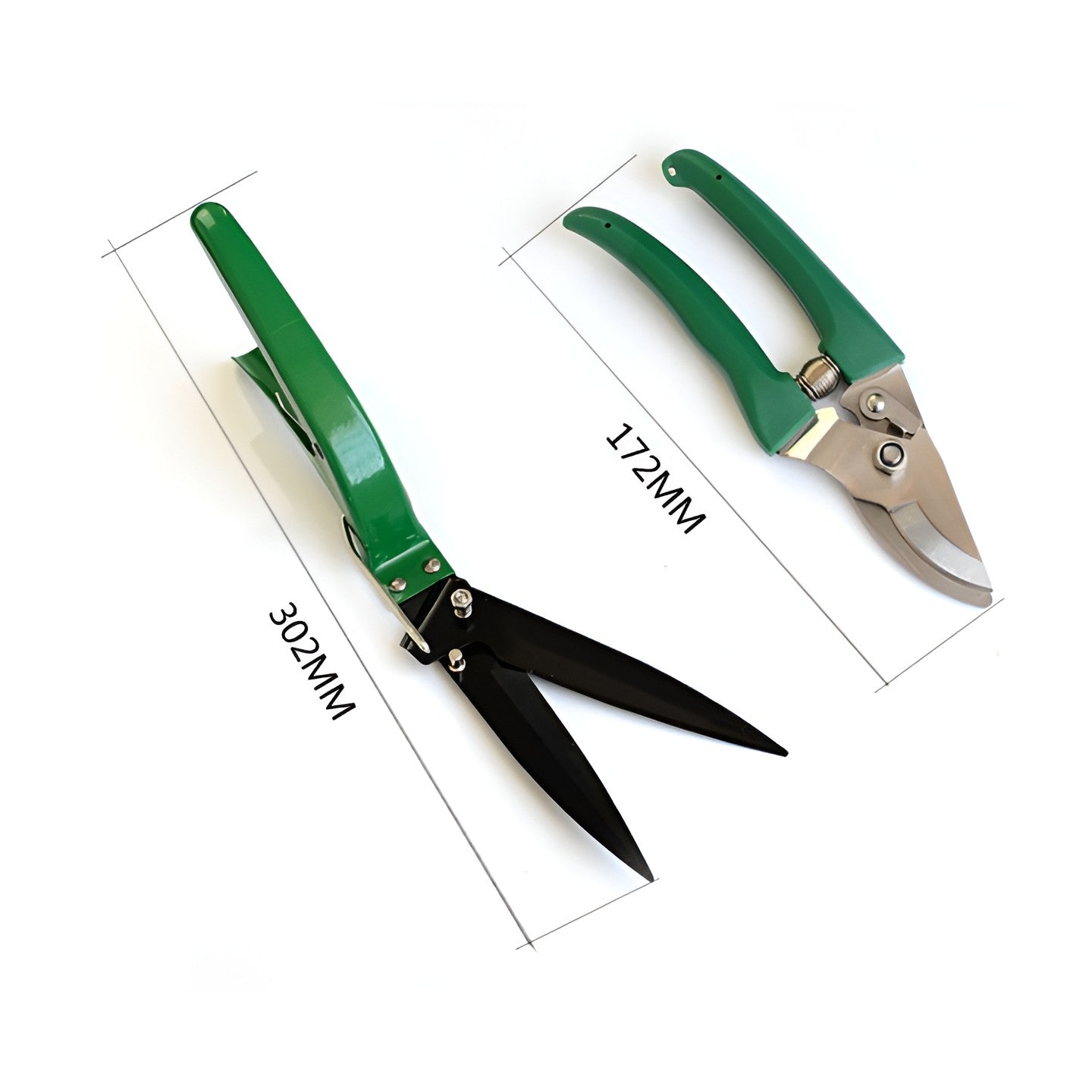 Set 12 Unelte de Gradina, Flippy, pentru Plantare Prelucrare Sol si Ingrijire Plante, Material PVC si Cardboard, Cutie Inclusa, 37x28 cm, Verde-5