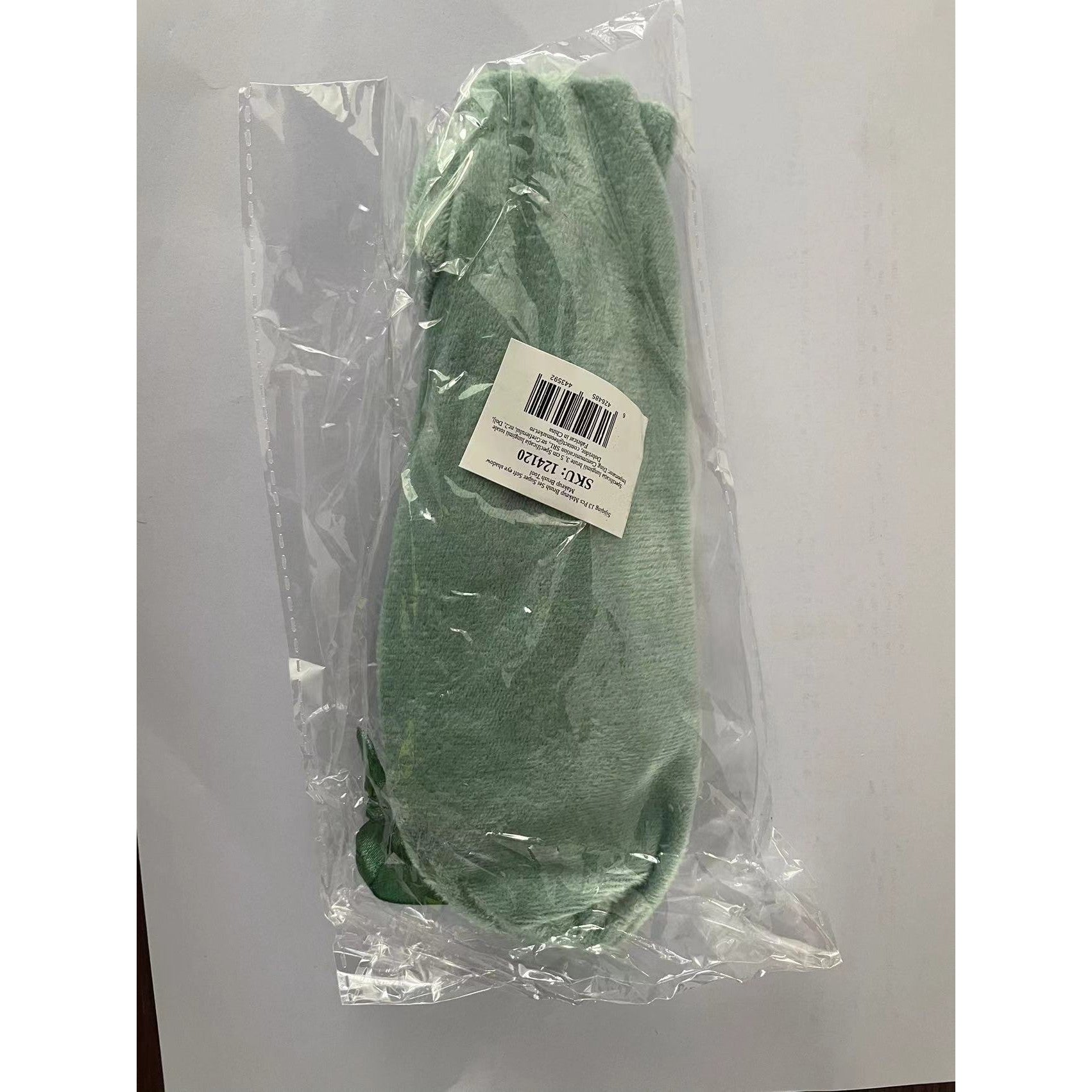 Set 13 pensule pentru machiaj, Flippy, super soft, makeup profesional/incepatori, verde-10