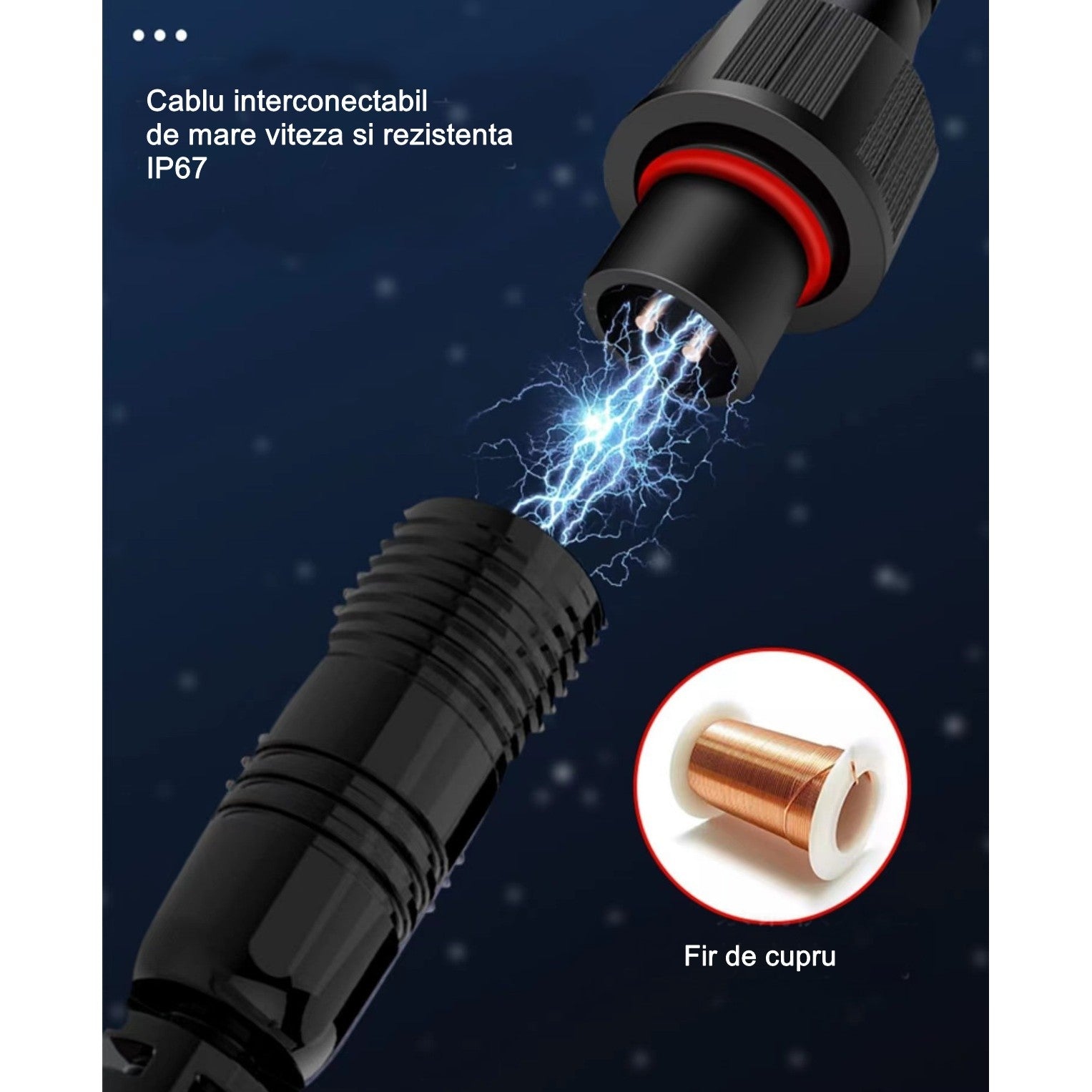 Set 2 proiectoare LED cu Panou Solar Flippy, Senzor de miscare, Telecomanda, Waterproof, 200 LED-uri incorporate, 65W, 24x18 cm, IP67, Design Modern, Negru-6