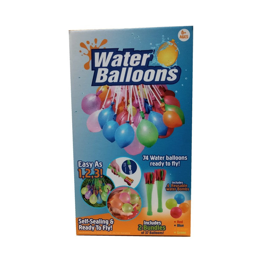 Set 2x Pistol cu Apa pentru Copii, Flippy, 6ani+, cu baloane de apa, Albastru + Roz, 1x 600 ML + 1x 550 ML-11