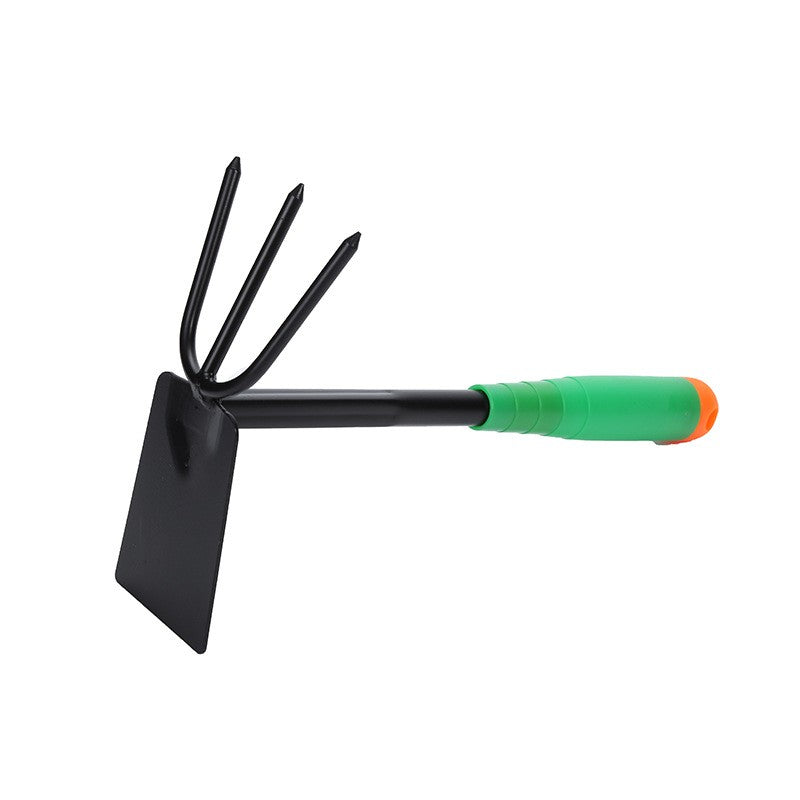 Set 4 Unelte de Gradina Flippy, pentru Plantare Prelucrare Sol si Ingrijire Plante, Material PVC si cardboard, 31.5 x 8.5 cm, verde-3