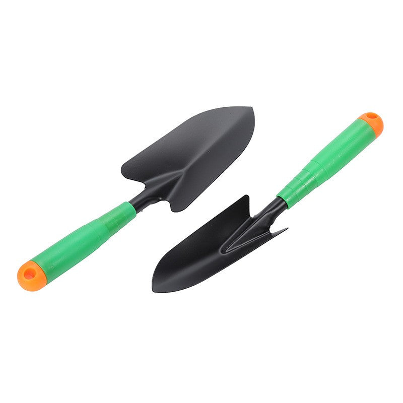 Set 4 Unelte de Gradina Flippy, pentru Plantare Prelucrare Sol si Ingrijire Plante, Material PVC si cardboard, 31.5 x 8.5 cm, verde-4