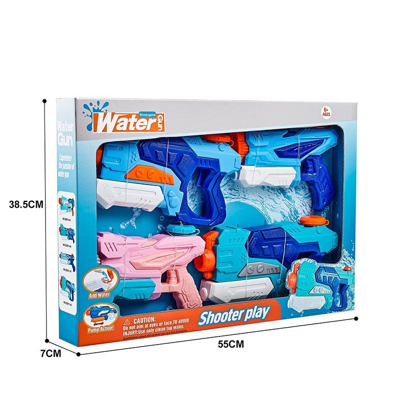 Set 4x Pistol cu Apa pentru Copii, Flippy, 6ani+, Multicolor, 2x 550 ML + 2x 300 ML-5