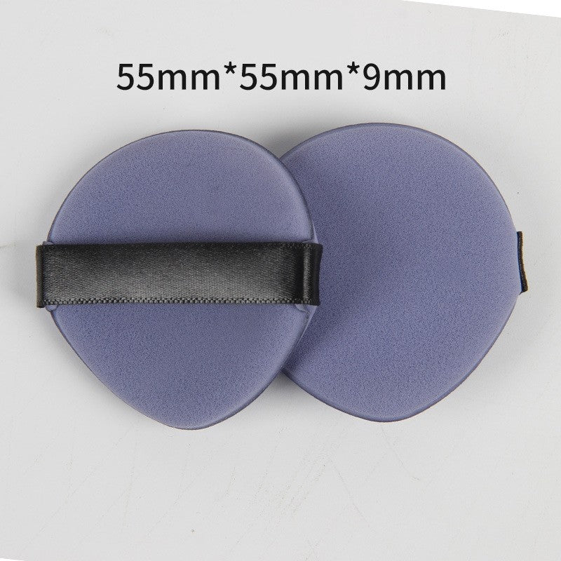 Set 7 Bureti de Machiaj Flippy, Reutilizabili, Utilizare Umeda sau Uscata, Powder Puff, 5.5 x 5.5 x 0.9 cm, Multicolor-2