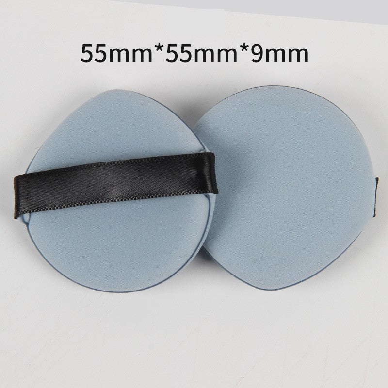 Set 7 Bureti de Machiaj Flippy, Reutilizabili, Utilizare Umeda sau Uscata, Powder Puff, 5.5 x 5.5 x 0.9 cm, Multicolor-4