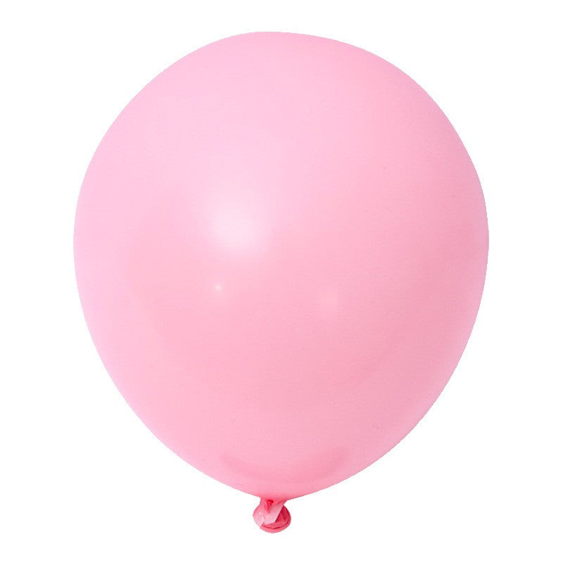 Set 8 Baloane din Folie Metalizată si din Latex, Flippy, Model Prima Aniversare, Baloane Party, 91cm, 45 cm, 30 cm, Ambalaj Individual, Pai Inclus, Roz-6