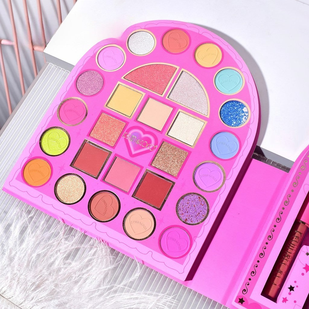 Set 9 Produse de Machiaj, KEVIN & COCO, Arch Circus, 27 culori, 17 x 22.5 x 3.3 cm-2