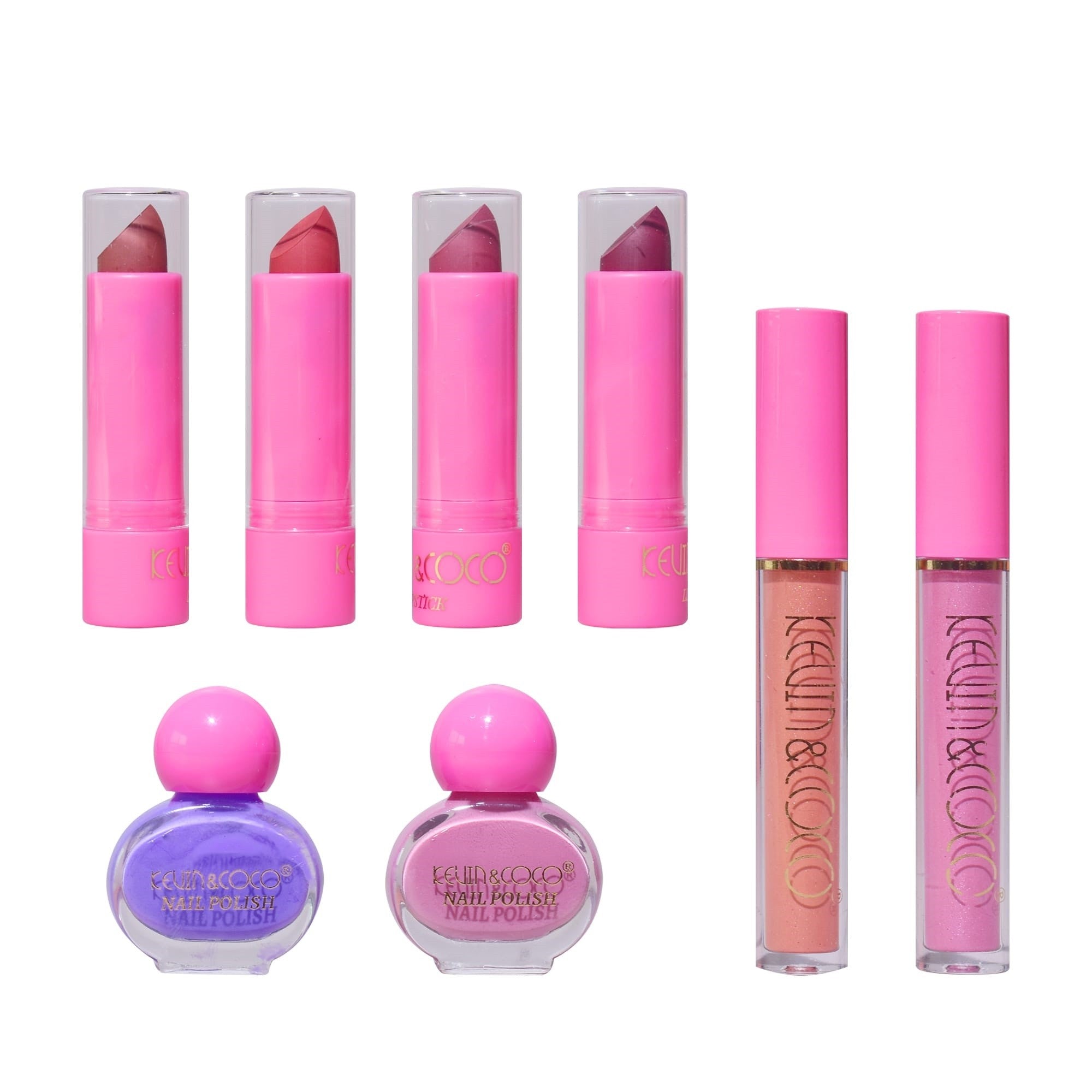 Set 9 Produse de Machiaj, KEVIN & COCO, Arch Circus, 27 culori, 17 x 22.5 x 3.3 cm-6