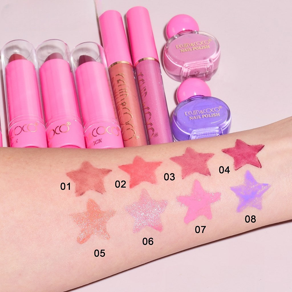 Set 9 Produse de Machiaj, KEVIN & COCO, Arch Circus, 27 culori, 17 x 22.5 x 3.3 cm-7