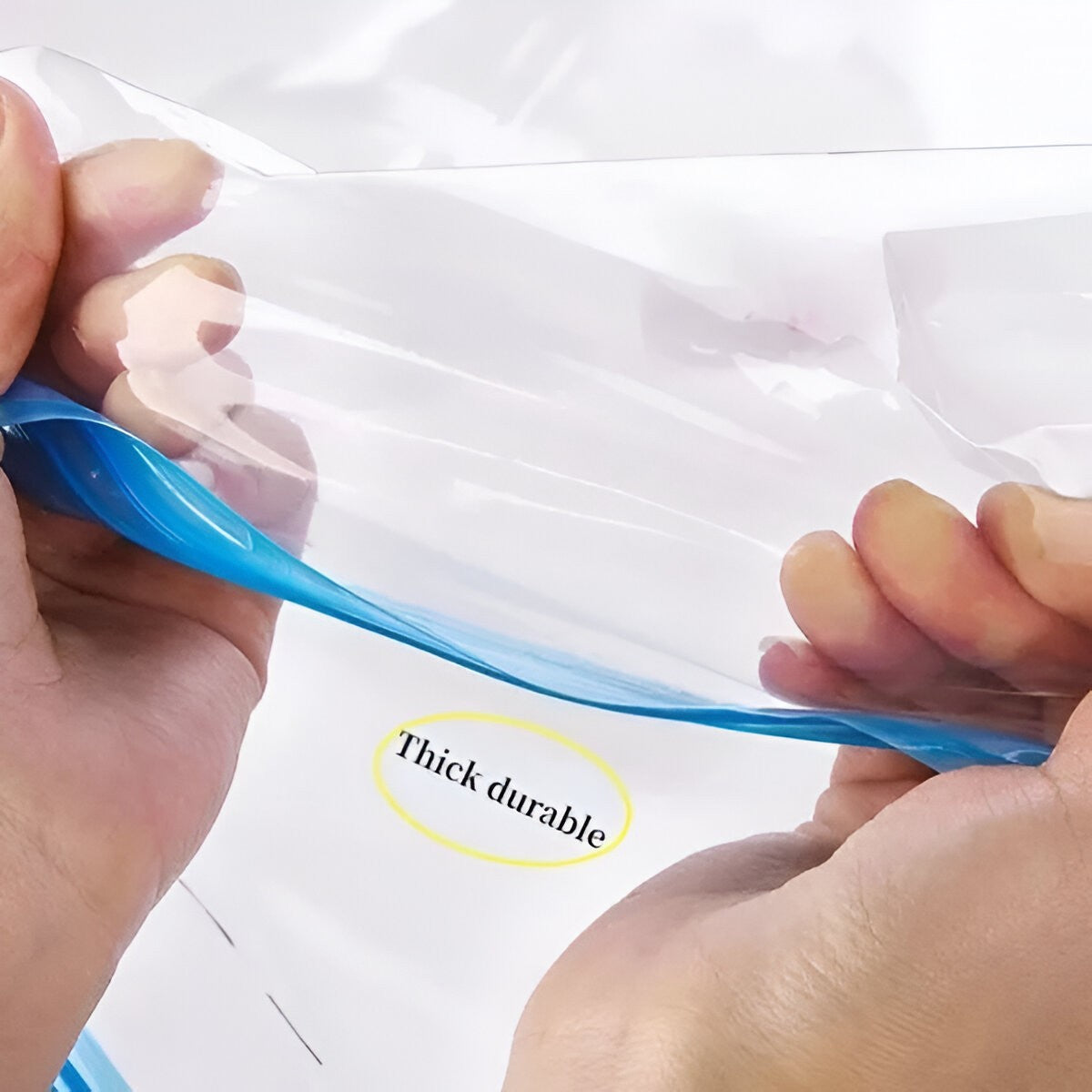 Set 9 Saci de Vidat Haine, Flippy, 3 Marimi Diferite, Vidare prin Vacuum, Reutilizabili, Impermeabili, Pompa Inclusa, Transparent-1