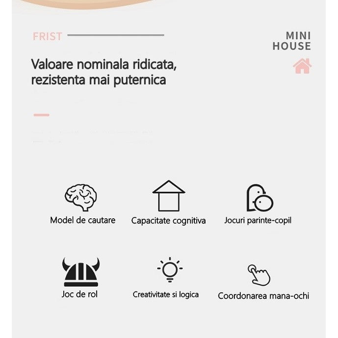 Set adapost pentru animalute Flippy, casa de papusi cu mobilier si ustensile, activitati distractive-6