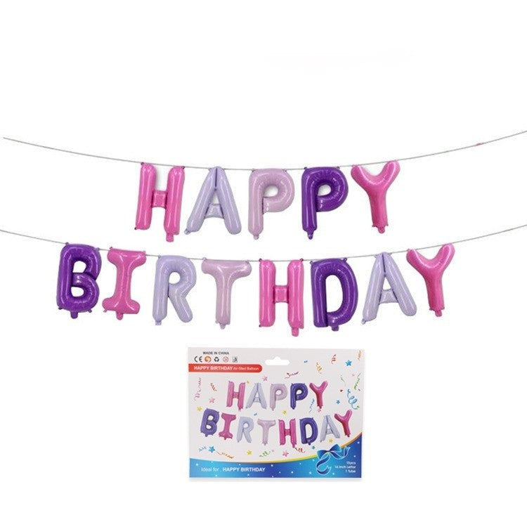 Set baloane folie Flippy, Happy Birthday, 40 cm, multicolor-1