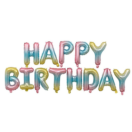 Set baloane folie Flippy, Happy Birthday, 40 cm, multicolor-1