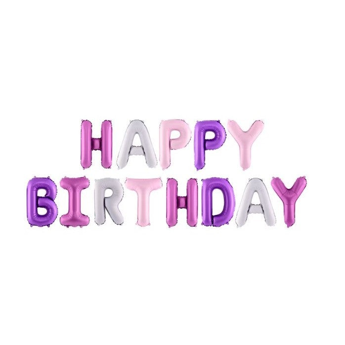 Set baloane folie Flippy, Happy Birthday, 40 cm, multicolor-0