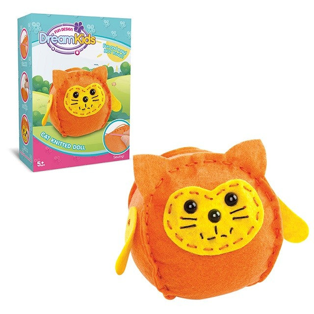 Set creatie perna pentru copii Model 2, Dream Kids, Pisica-3