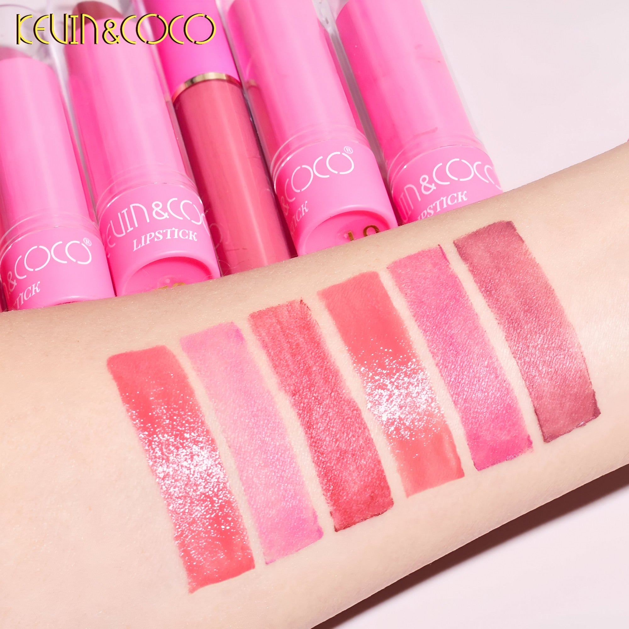 Set de Machiaj, Kevin & Coco, 26 de Culori, Pigmentate, Fard de ochi, Ruj, Gloss, Fard Obraz, 19x18x2 cm, Diferite Nuante-3