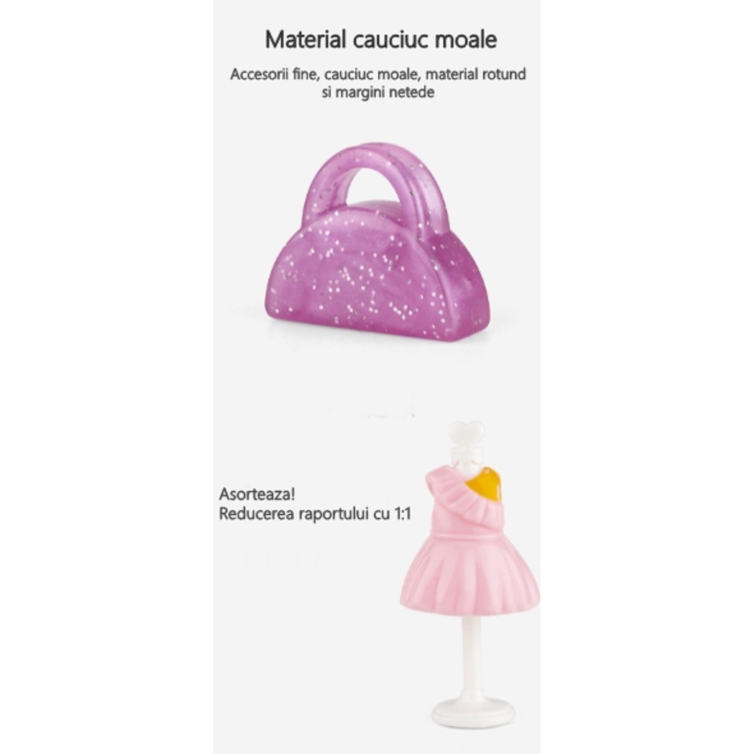 Set garderoba cu tinute, Flippy, casa de papusi cu haine si accesorii-1