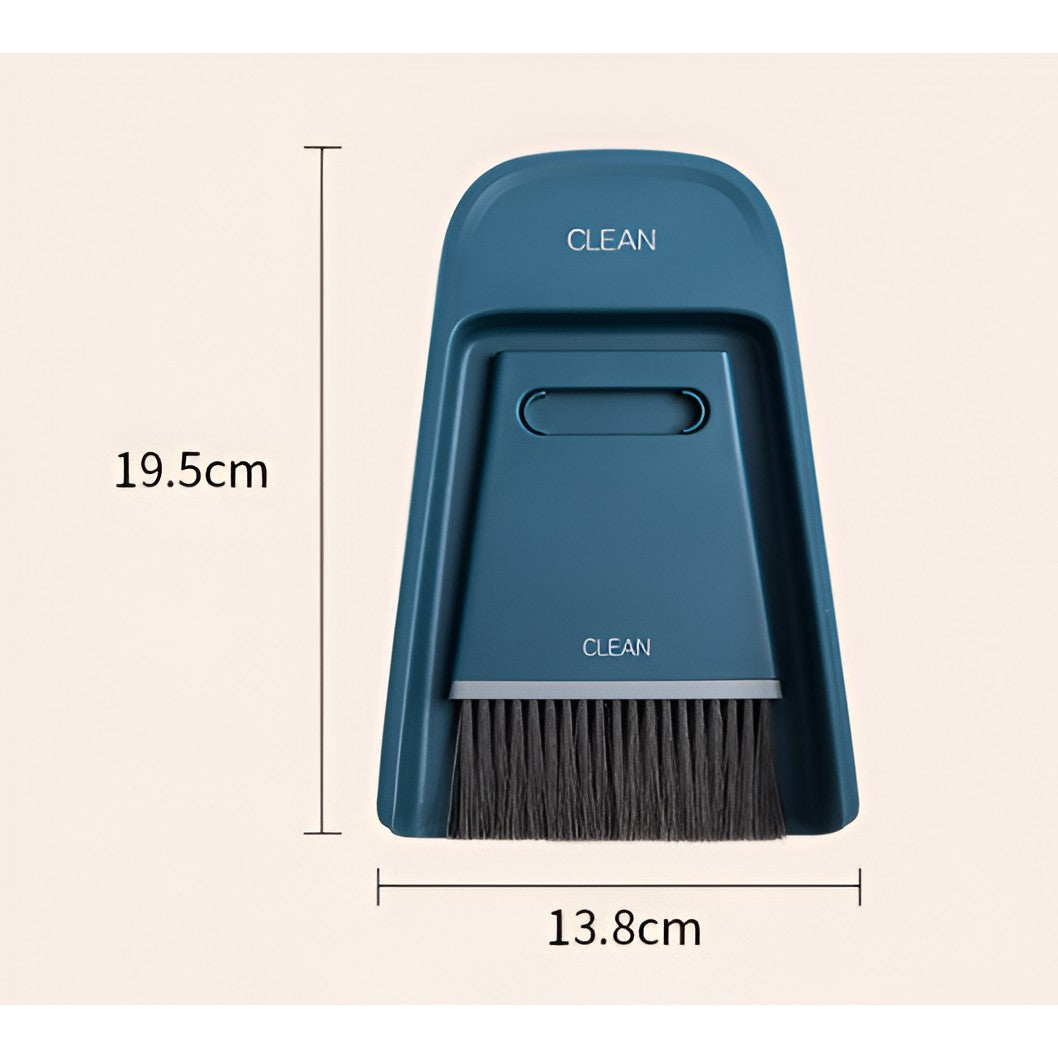 Set Mini Matura si Faras, Flippy, Uz Casnic, Doua Perii, pentru Birou, Bucatarie, Casa, 19.5x13.8x3.6 cm, Albastru-2