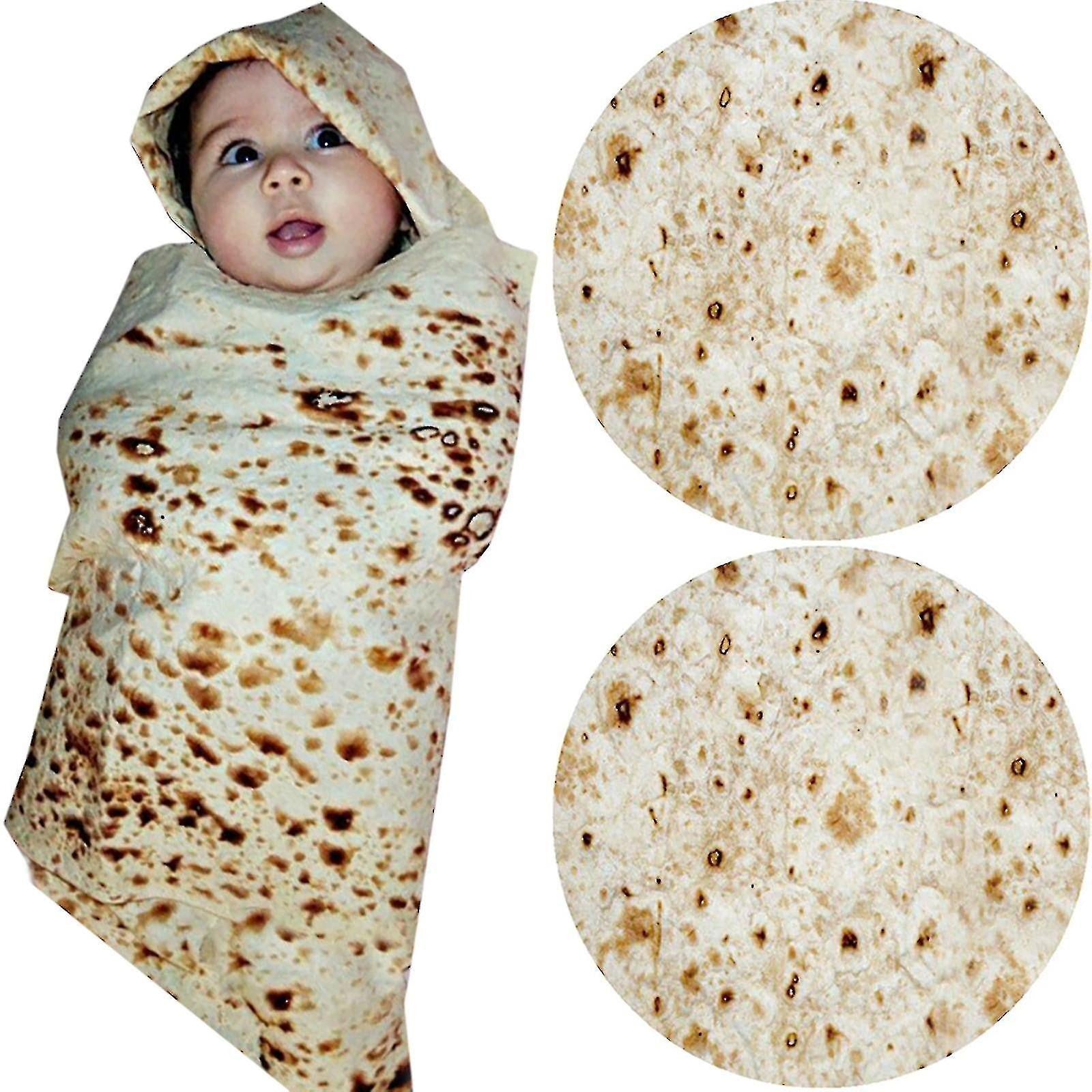 Set patura flanel si caciula Flippy, forma lipie, pentru nou-nascuti, material poliester, 85 cm, crem-3