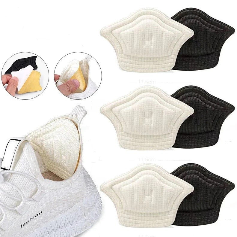 SET 10 talonete pentru calcaie,5 perechi,culoare BEJ