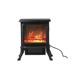 Aeroterma/Radiator Flippy, 1500/1200W, Model Semineu, cu Picioare, Negru-0