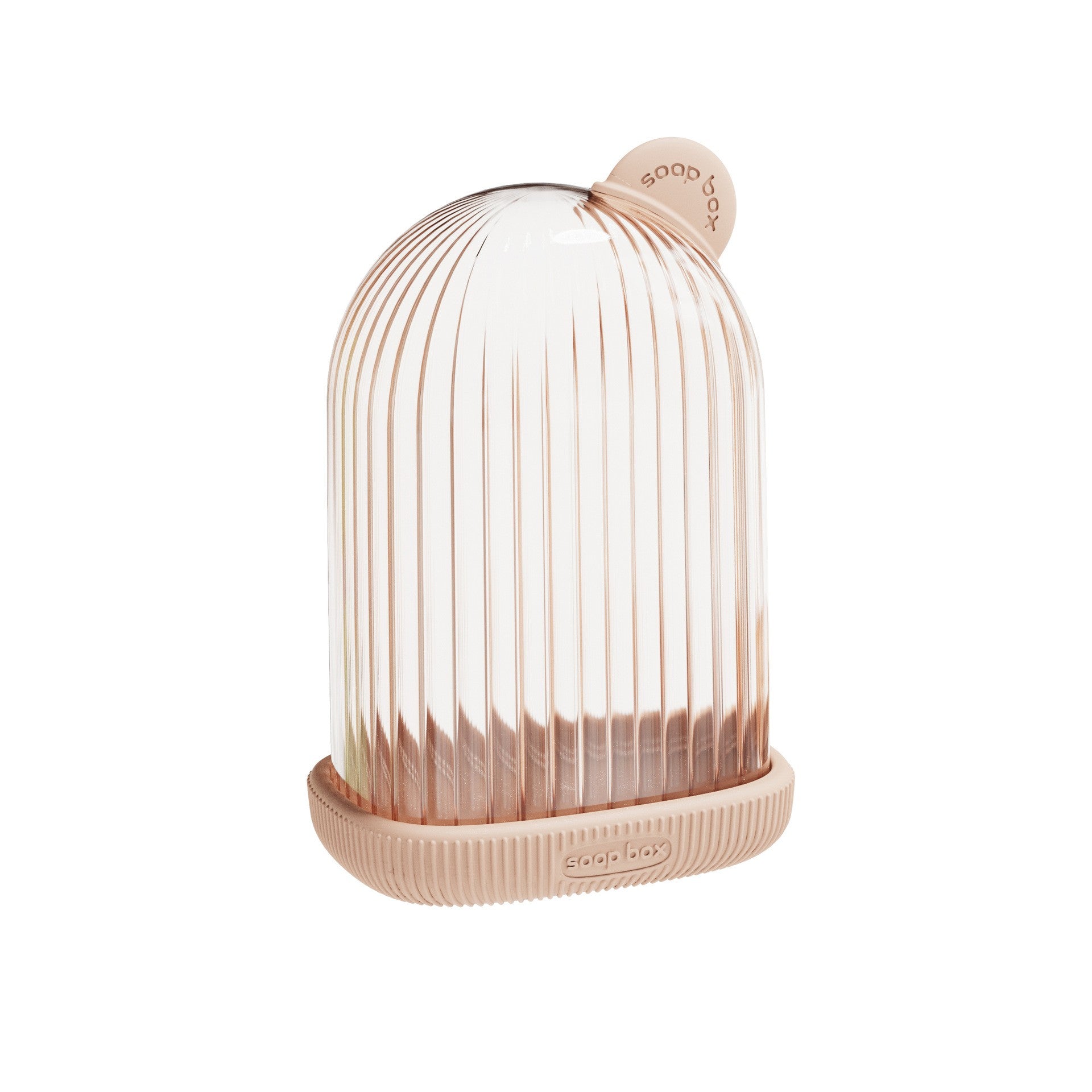 Sapuniera de Calatorie, Flippy, Suport pentru Sapun cu Scurgere a Apei, Recipient cu Capac Depozitare, Savoniera pentru Baie, 12.6x6.1x8.4cm, Roz-6