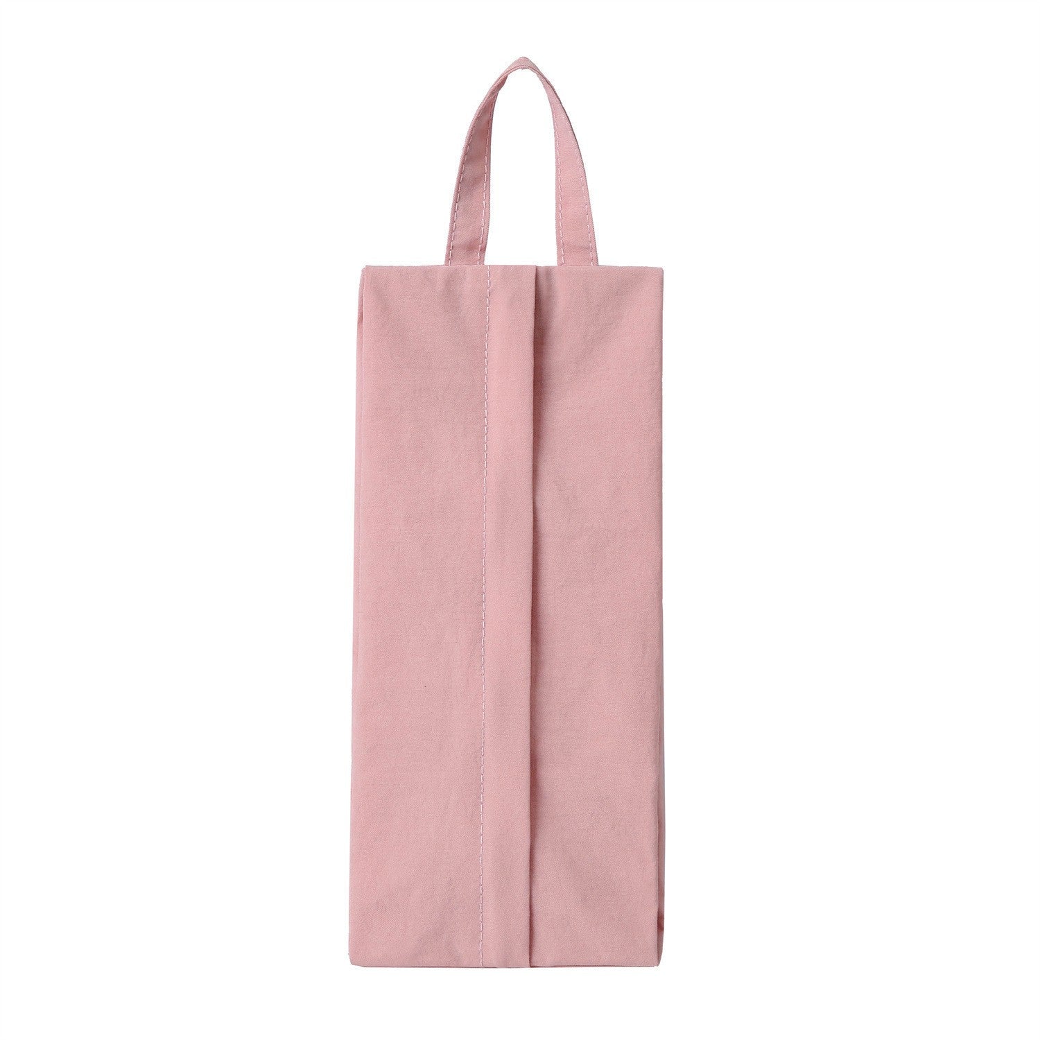 Geanta de Depozitare, Flippy, Pentru Haine Mici, Lenjerie, Sosete, Cosmetice, Impermeabila, cu Maner, 10x20x3 cm, Roz-0