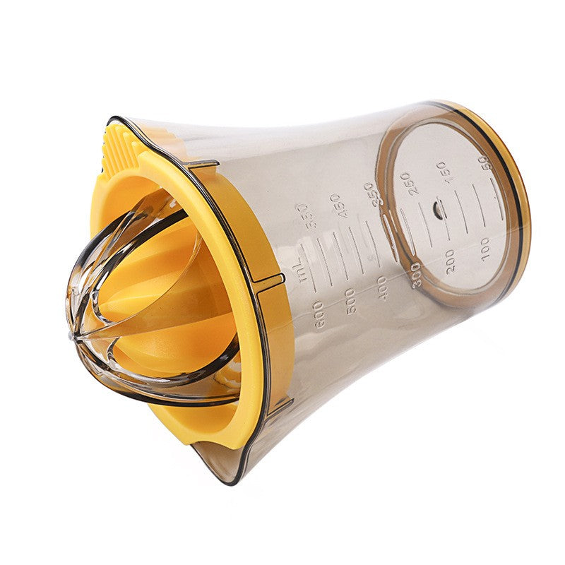 Storcator manual citricie Flippy, cu recipient de 600 ml, 15x8.5x13.5 cm, material ABS, Transparent-6