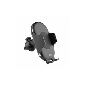 Suport auto cu incarcare wireless (inductie) cu senzor Infrarosu, Fast Charge 10W C9 Negru-0