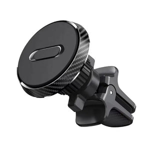 Suport Auto Magnetic Flippy 360 grade cu prindere de grila de aerisire, 50 mm, Ajustabil, 4 Magneti incorporati, Negru-0