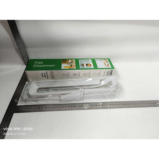 Suport pentru Oua, pentru Usa Frigiderului 36x8.2x10cm, Alb-1