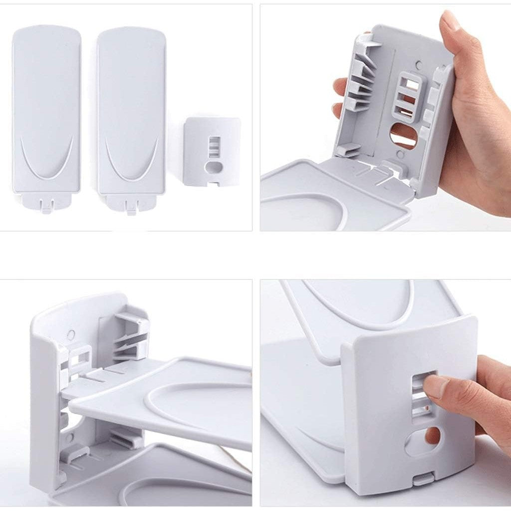 Suport pentru Pantofi, Flippy, din Plastic, Reglabil, 2 Niveluri, 27 x 10 x 20 cm, Alb-1