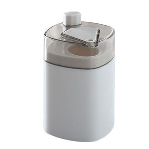 Suport scobitori cu buton, gri-0