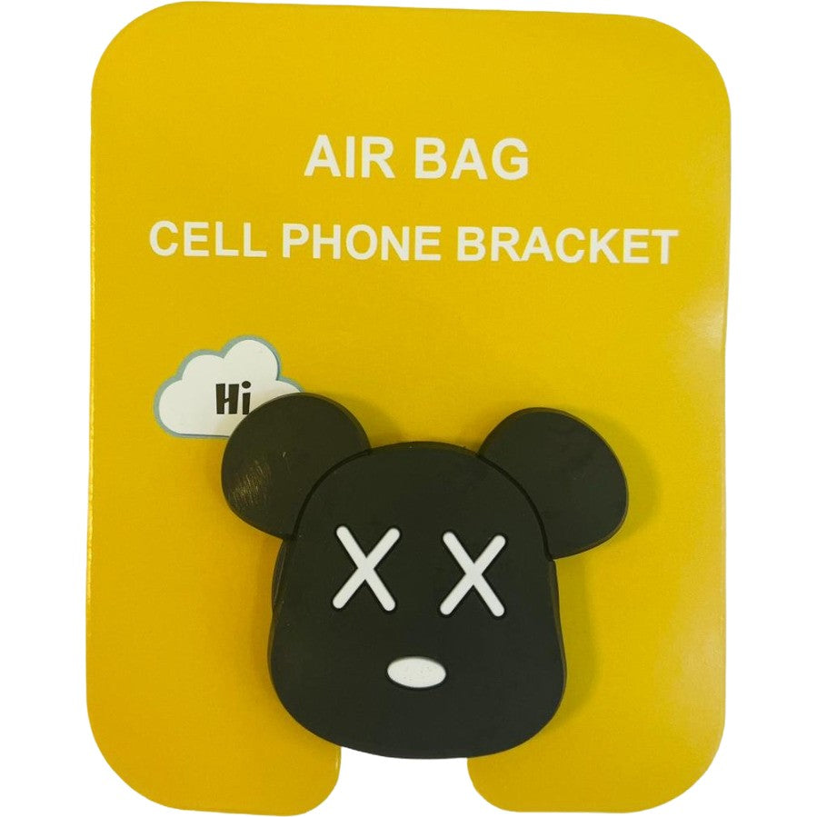 Suport Adeziv Flippy, Model Ursulet, Pentru Telefon, Universal, Multicolor-3