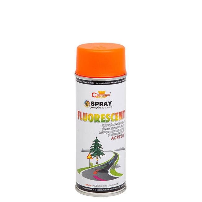 Spray Vopsea Fluorescent 400ml Portocaliu Champion Color-0