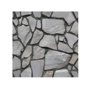 10 x Placi Tapet Autocolant 3D cu Imitatie de Pietre, pentru Perete Bucatarie Sufragerie, Usor de Curatat, Rezistent la Apa, Autoadeziv, 30x30 cm, Gri-0