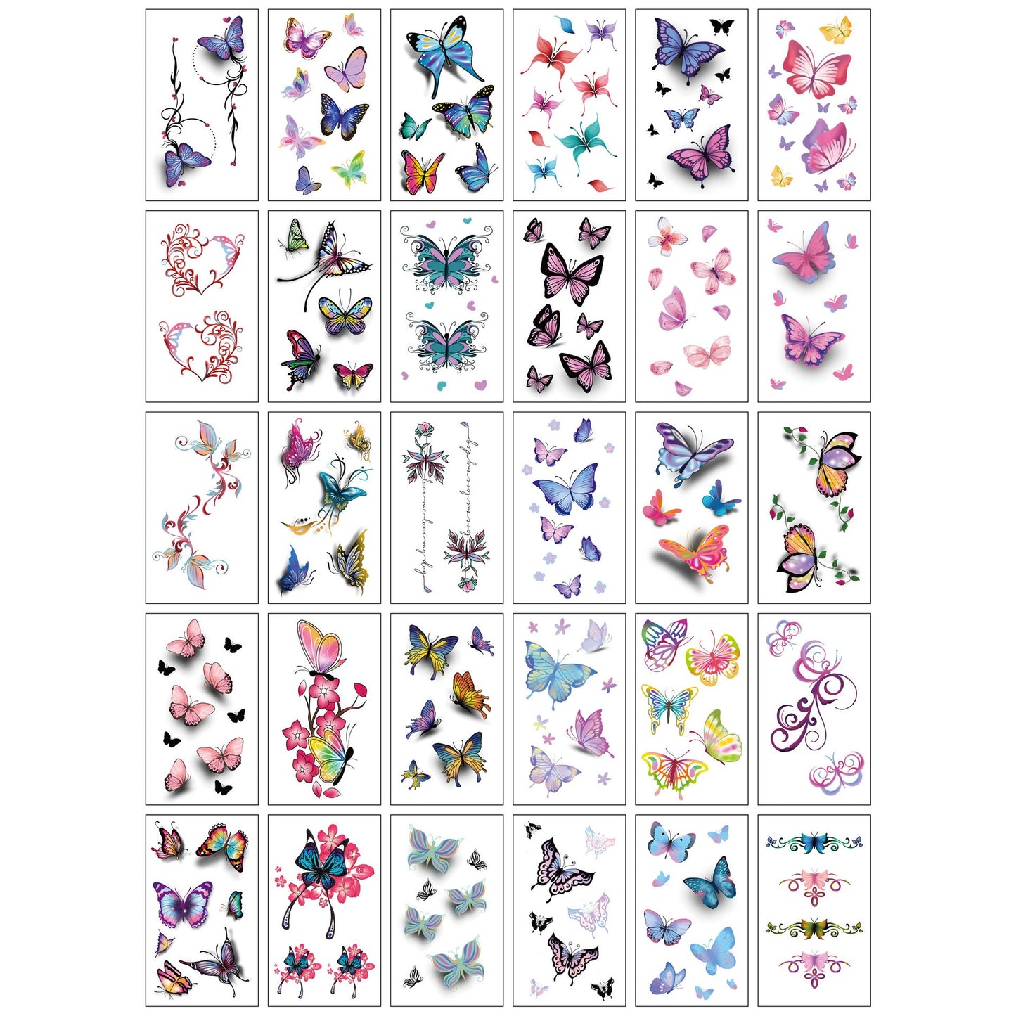 Set 30 tatuaje cu apa diverse modele-0