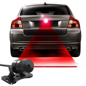 Proiector de ceata cu Raza Laser Anti-Accident, alimentare 12V, culoare rosie, pentru vehicule Off-Road, ATV, SSV-0