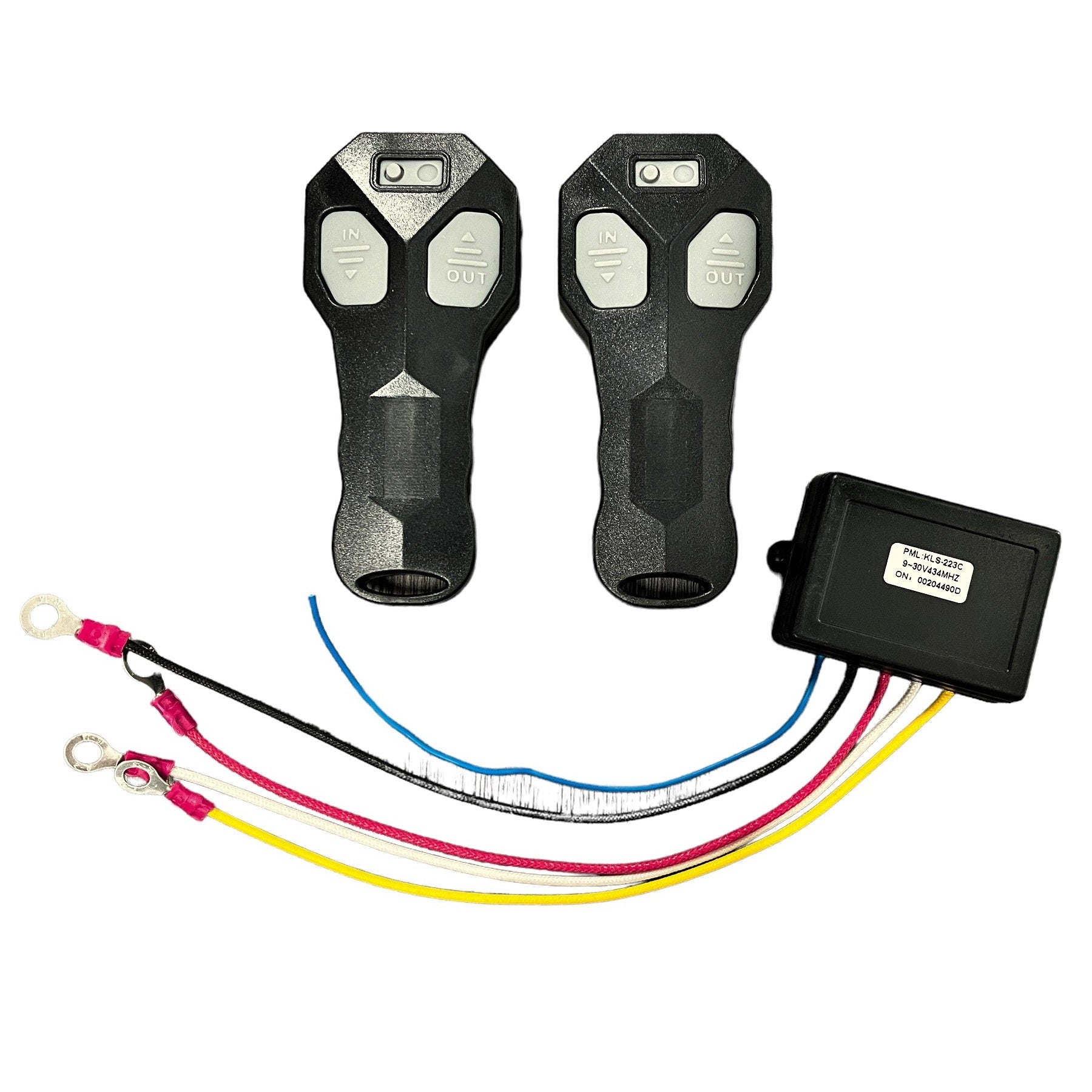 Modul cu 2 telecomenzi Wireless pentru actionare Troliu, destinatie Off-Road, ATV, SSV, QUAD (AVX-T100123-8)-1