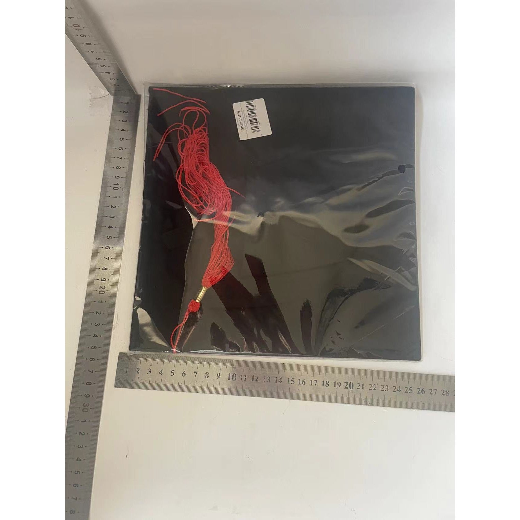 Toca Absolvire, Flippy, Neagra cu Snur Rosu-1