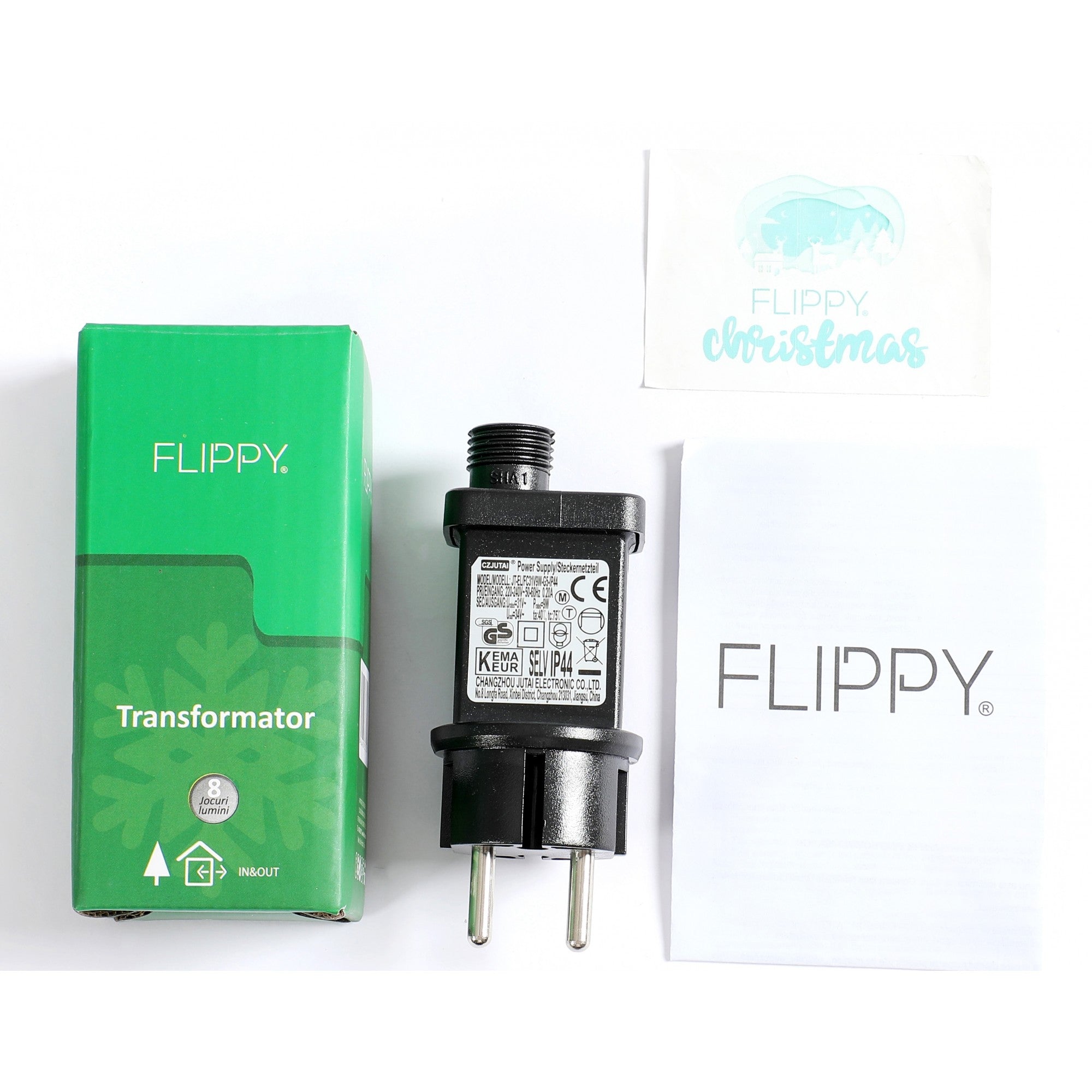 Transformator/Alimentator Instalatie cu 8 Jocuri de Lumini, 31 V, 9W-1