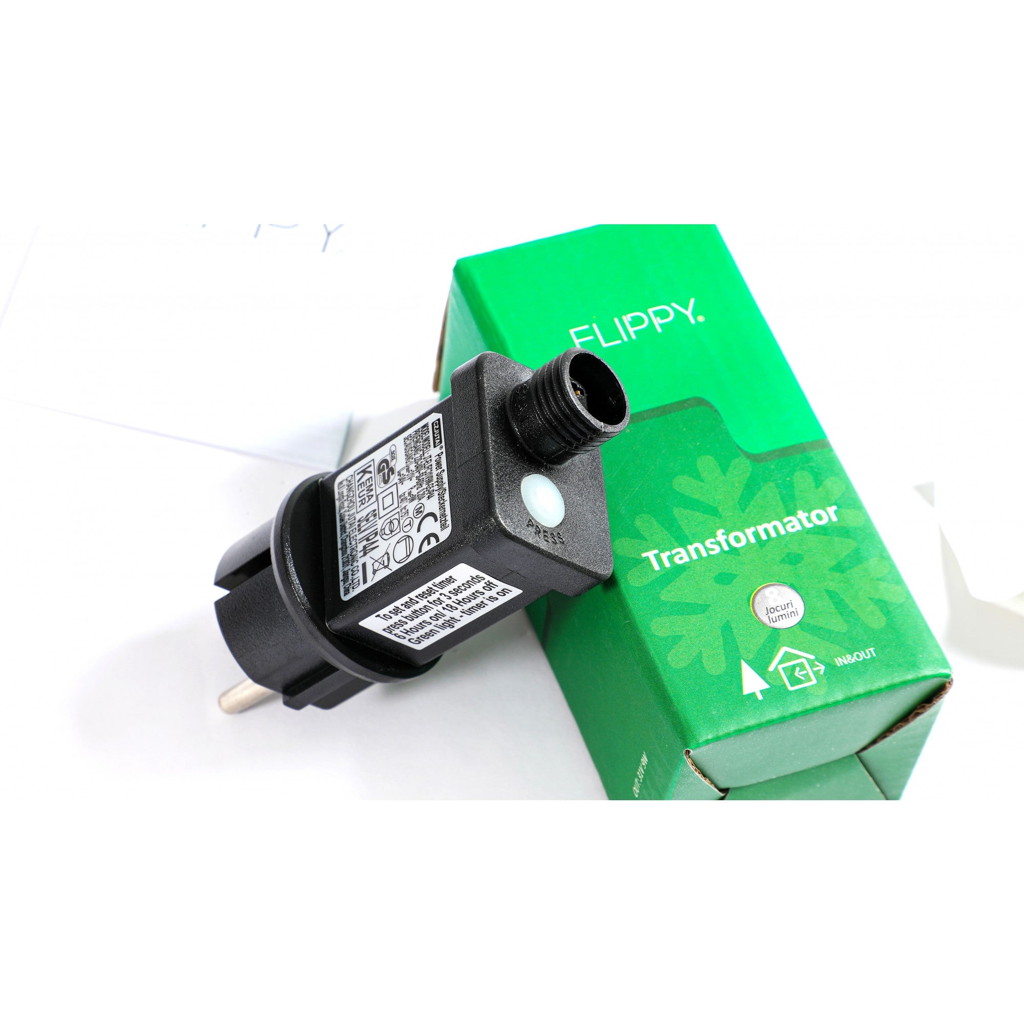 Transformator/Alimentator Instalatie cu 8 Jocuri de Lumini, 31 V, 9W-2