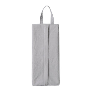 Geanta de Depozitare, Flippy, Pentru Haine Mici, Lenjerie, Sosete, Cosmetice, Impermeabila, cu Maner, 10x20x3 cm, Gri-0
