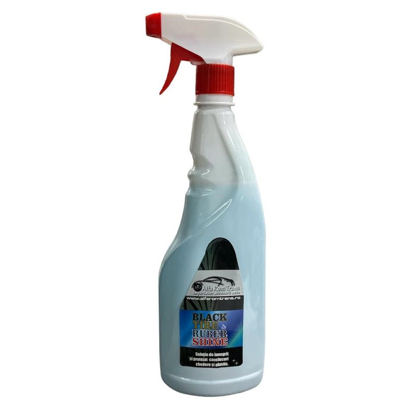 Solutie intretinere, revitalizare si innegrire anvelope cauciuc, 750ml, cu pulverizator-1
